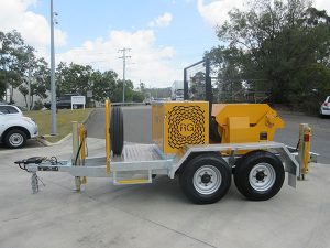 20kN (2 Tonne) Trailer-Mounted Recovery Winch
