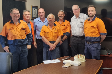 Long Term Employee Retires After 19 Years at Redmond Gary Australia – September 2024